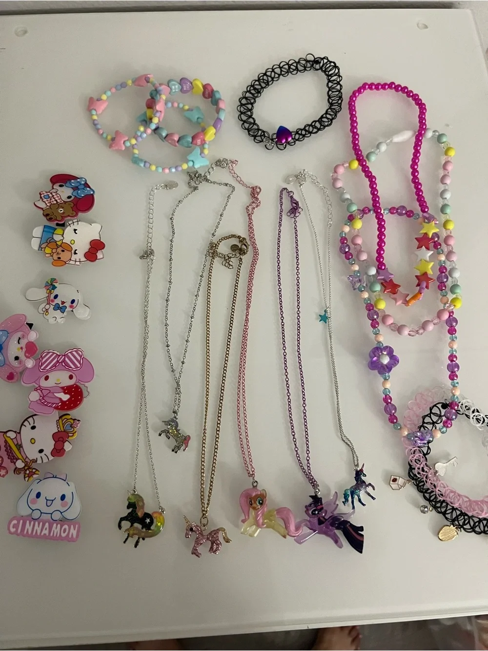 Kids Jewelry and hair clips bundle